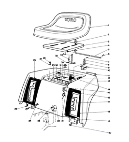 Part Location Diagram of 66-7090 Toro Spring-Compression
