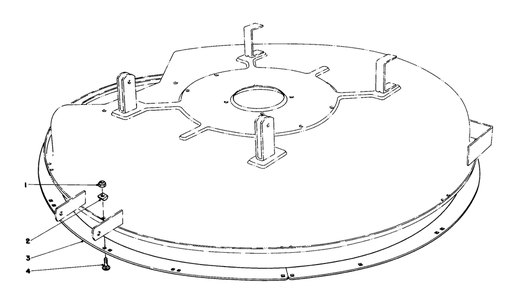 Wet Grass Bagging Kit No. 38-5730 Diagram and Parts List for 57300 1000001 - 1999999 Toro Lawn Tractor