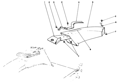 Side Discharge Chute Model No. 59108 (Optional) Diagram and Parts List for 22030 8000001 - 8999999 Toro Lawn Mower
