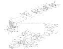 Part Location Diagram of 103386 Toro Panel-Rear