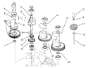 Crankshaft & Camshaft Assembly Diagram and Parts List for 72040 3900001-3999999 - 1993 Toro Lawn Tractor