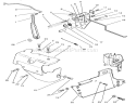 Governor Linkage & Cover Assembly Diagram and Parts List for 72041 3900001-3999999 - 1993 Toro Lawn Tractor