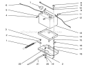 Battery Assembly Diagram and Parts List for 72041 3900001-3999999 - 1993 Toro Lawn Tractor