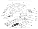 Fender And Footrest Diagram and Parts List for 72045 6900001-6999999 - 1996 Toro Lawn Tractor