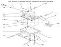 Battery Diagram and Parts List for 72045 6900001-6999999 - 1996 Toro Lawn Tractor