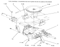 Transaxle-Gear Diagram and Parts List for 72045 6900001-6999999 - 1996 Toro Lawn Tractor