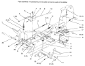 Clutch And Brake-Gear Diagram and Parts List for 72045 6900001-6999999 - 1996 Toro Lawn Tractor