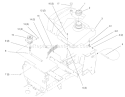 Fuel Tank And Hydro Reservoir Diagram and Parts List for 72045 7900001-7999999 - 1997 Toro Lawn Tractor