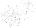 Steering Wheel And Tilt Diagram and Parts List for 72045 7900001-7999999 - 1997 Toro Lawn Tractor