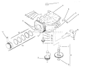 Crankcase-Kohler Diagram and Parts List for 72045 7900001-7999999 - 1997 Toro Lawn Tractor