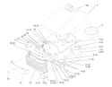 Part Location Diagram of 95-0800 Toro Decal-Hood, Right Hand
