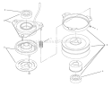 Clutch 94-2514 Diagram and Parts List for 72045 8900400-8999999 - 1998 Toro Lawn Tractor