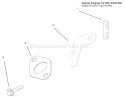 Exhaust Diagram and Parts List for 72047 9900001-9999999 - 1999 Toro Lawn Tractor