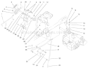 Gear Shift Linkage Assembly Diagram and Parts List for 72047 9900001-9999999 - 1999 Toro Lawn Tractor