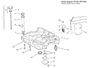 Oil Pan/lubrication Diagram and Parts List for 72047 9900001-9999999 - 1999 Toro Lawn Tractor