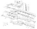Peerless Transaxle 820-024 Diagram and Parts List for 72047 9900001-9999999 - 1999 Toro Lawn Tractor