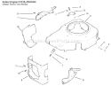 Blower Housing & Baffles Diagram and Parts List for 72047 9900001-9999999 - 1999 Toro Lawn Tractor