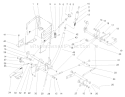 Lift Lever & Hoc Assembly Diagram and Parts List for 72049 200000001-200999999 - 2000 Toro Lawn Tractor