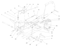 Clutch/brake Assembly Diagram and Parts List for 72049 200000001-200999999 - 2000 Toro Lawn Tractor