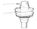 Crankshaft Diagram and Parts List for 72049 200000001-200999999 - 2000 Toro Lawn Tractor