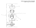 Air Intake And Filtration Assembly Diagram and Parts List for 72051 220000001-220999999 - 2002 Toro Lawn Tractor