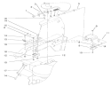 No Mow In Reverse (nmir) Assembly Diagram and Parts List for 72051 220000001-220999999 - 2002 Toro Lawn Tractor