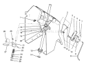 Steering Shaft And Indicator Assembly Diagram and Parts List for 72060 3900001-3999999 - 1993 Toro Lawn Tractor