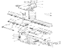 Transaxle Peerless Model No. 801-062 Diagram and Parts List for 72060 3900001-3999999 - 1993 Toro Lawn Tractor