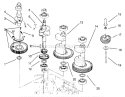 Crankshaft & Camshaft Assembly Diagram and Parts List for 72060 3900001-3999999 - 1993 Toro Lawn Tractor
