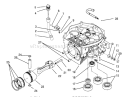 Cylinder Block Assembly Diagram and Parts List for 72060 3900001-3999999 - 1993 Toro Lawn Tractor