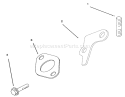 Exhaust Diagram and Parts List for 72064 6900001-6999999 - 1996 Toro Lawn Tractor