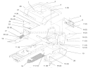 Fender And Footrest Diagram and Parts List for 72046 7900001-7999999 - 1997 Toro Lawn Tractor