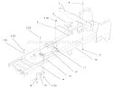 Frame Diagram and Parts List for 72046 7900001-7999999 - 1997 Toro Lawn Tractor