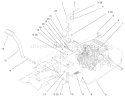 Hydro Brake Diagram and Parts List for 72046 7900001-7999999 - 1997 Toro Lawn Tractor