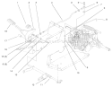 Hydro Control Diagram and Parts List for 72046 7900001-7999999 - 1997 Toro Lawn Tractor