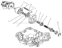 Motor Shaft Diagram and Parts List for 72046 7900001-7999999 - 1997 Toro Lawn Tractor