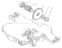 Final Pinion Diagram and Parts List for 72064 8900001-8900599 - 1998 Toro Lawn Tractor