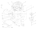 Part Location Diagram of 95-3042 Toro Engine-Kohler(Only On: 70264)