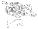 Bypass Return Diagram and Parts List for 72064 8900001-8900599 - 1998 Toro Lawn Tractor