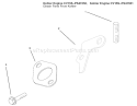 Exhaust Diagram and Parts List for 72070 9900001-9999999 - 1999 Toro Lawn Tractor