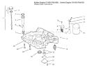Oil Pan / Lubrication Diagram and Parts List for 72070 9900001-9999999 - 1999 Toro Lawn Tractor