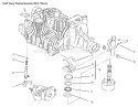 Range Shift Diagram and Parts List for 72070 9900001-9999999 - 1999 Toro Lawn Tractor