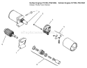 Starting System Diagram and Parts List for 72070 9900001-9999999 - 1999 Toro Lawn Tractor