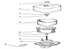 Page B Diagram and Parts List for 72071 200000001-200999999 - 2000 Toro Lawn Tractor