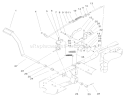 Part Location Diagram of 100-3476-03 Toro Pedal-Brake