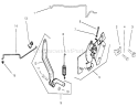 Part Location Diagram of 1207910-S Kohler Linkage: Throttle