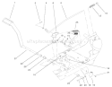 Hydraulic Brake Assembly Diagram and Parts List for 72052 220000001-220999999 - 2002 Toro Lawn Tractor