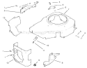 Part Location Diagram of 1206318-S Kohler Baffle, Intake Side