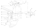 Cruise Control Assembly Diagram and Parts List for 72052 220000001-220999999 - 2002 Toro Lawn Tractor