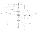 Cylinder Block Assembly Diagram and Parts List for 72052 220000001-220999999 - 2002 Toro Lawn Tractor